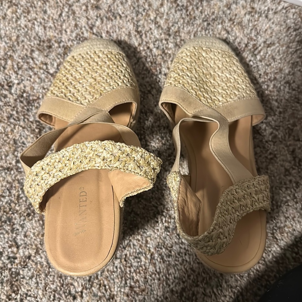 Super cute Wanted summer shoes!